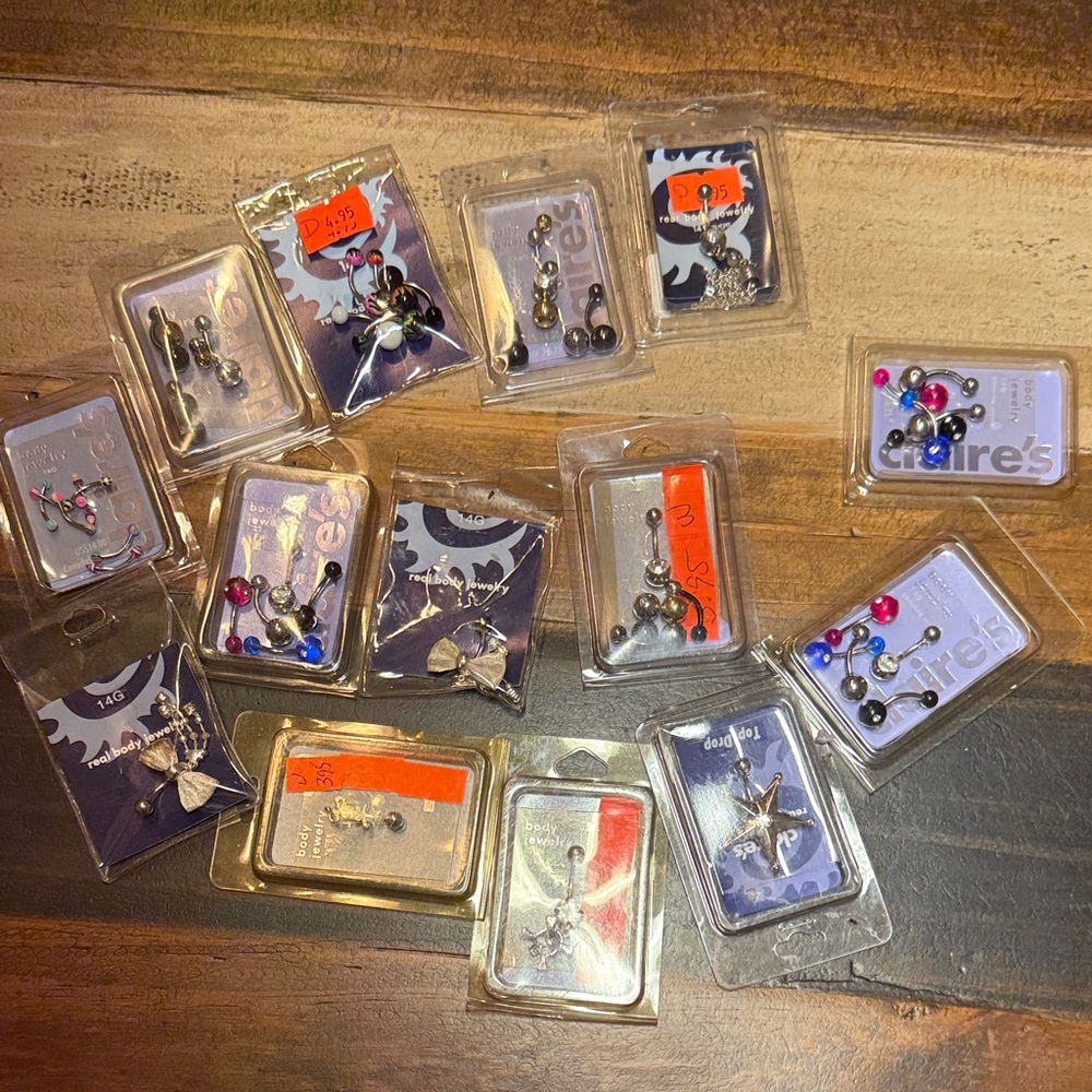 14 Claire's Body Jewelry